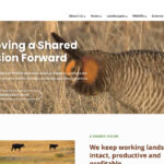 Thumbnail of the Working Lands for Wildlife homepage